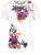 T-Shirt – floraler Frontprint